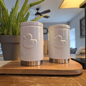 Vanity Cup Toothbrush Set